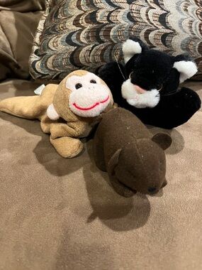 Steven Smith Black Plush Toy